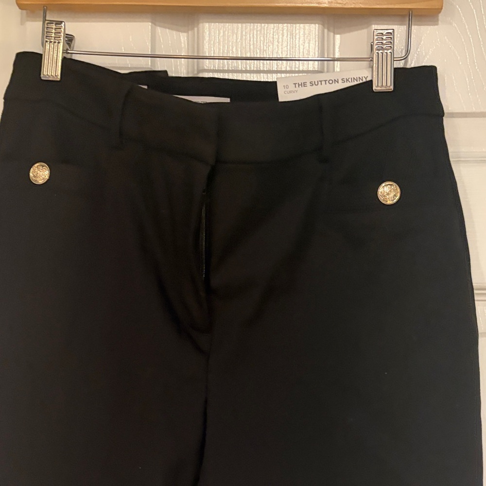 LOFT Black Skinny Trousers NWT - Picture 6 of 7